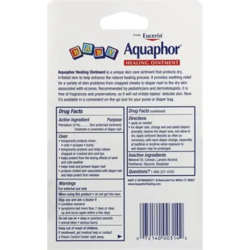 Aquaphor Baby Ointment To-Go Pack - Skin Relief 2 Count