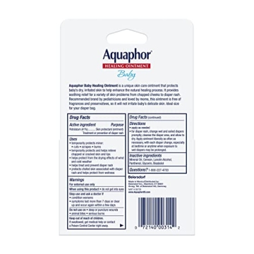 Aquaphor Baby Ointment To-Go Pack - Skin Relief 2 Count