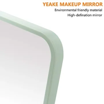 YEAKE Portable Makeup Mirror - 90° Adjustable Travel Design