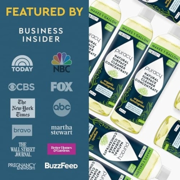 Puracy Natural Multi-Surface Cleaner Concentrate for Eco-Friendly Cleaning