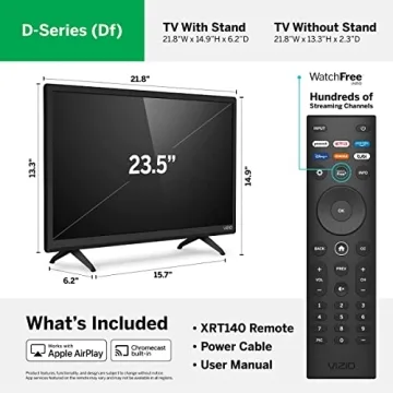 VIZIO 24-Inch Smart TV with AirPlay & Chromecast