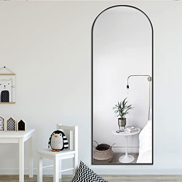 PexFix Elegant Full Length Mirror for Home 65x22 Black