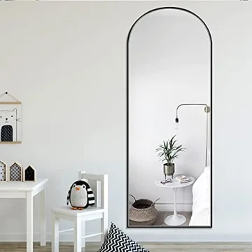 PexFix Elegant Full Length Mirror for Home 65x22 Black