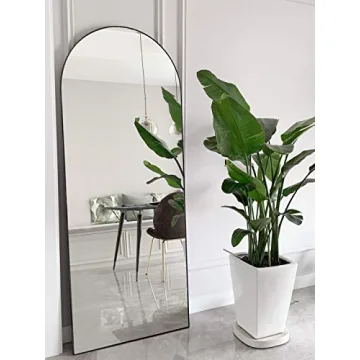 PexFix Elegant Full Length Mirror for Home 65x22 Black