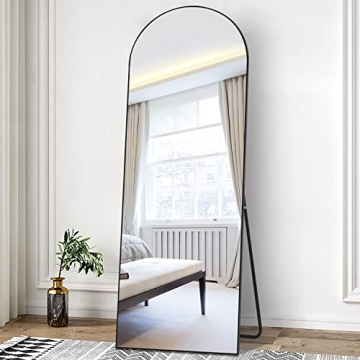 PexFix Elegant Full Length Mirror for Home 65x22 Black