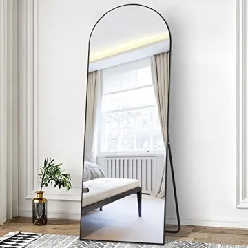 PexFix Elegant Full Length Mirror for Home 65x22 Black