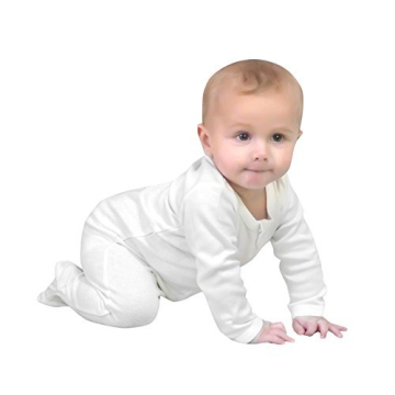 Owlivia Organic Baby Pajamas for Boys and Girls, Zip Front