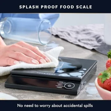 Digital Food Scale with Detachable LCD Screen and Timer
