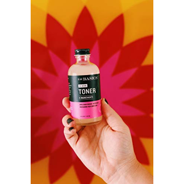 S.W. Basics Toner, Witch Hazel Face Toner for Sensitive Skin and Acne-Prone Skin, Organic and Cruelty Free, 4.0 fl oz