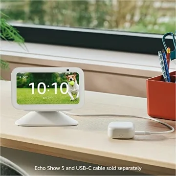Echo Show 5 (3rd Gen) Adjustable Stand with USB-C