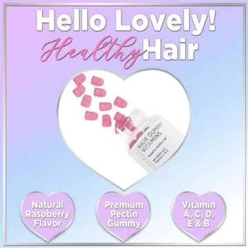 Hello Lovely! Hair Vitamins Gummy - Biotin Support