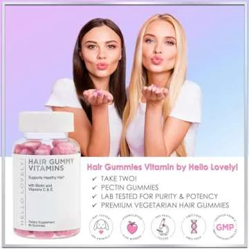 Hello Lovely! Hair Vitamins Gummy - Biotin Support