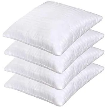 Premium Bed Pillows for Comfortable Sleep - 2 Pack