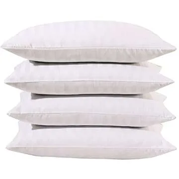 Premium Bed Pillows for Comfortable Sleep - 2 Pack