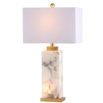Elegant JONATHAN Y Alabaster LED Table Lamp