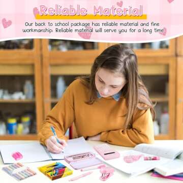 Watersay 32 Pcs Back to School Supply Kit for Students