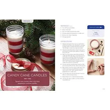 Creative Candle Making: 12 Unique Projects to Make Candles for All Occasions - Includes Materials to Make 4 Candles
