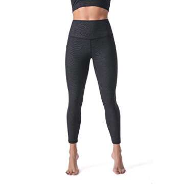 Sunzel Sunzfly Flare Leggings for Women Cross Over High Waisted Yoga Pants with Wide Leg and Tummy Control for Workout