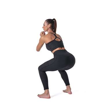 Sunzel Sunzfly Flare Leggings for Women Cross Over High Waisted Yoga Pants with Wide Leg and Tummy Control for Workout