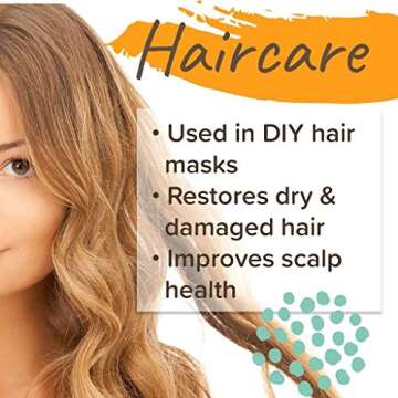 naissance Certified Organic Macadamia Nut Oil 3.4 fl oz - Pure Natural, Cold Pressed, Vegan, Non GMO, Hexane Free, Cruelty Free, Moisturizing Nourishing Oil for Hair and Skin and DIY Beauty Recipes