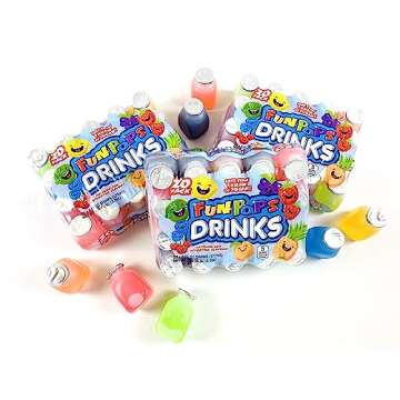 Fun Pops Kids Juice Drink Variety Pack Under 1g Sugar