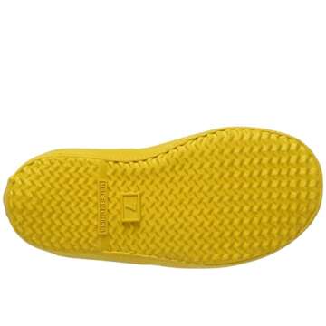 Hunter Kids Unisex Original Kids' First Classic Rain Boot (Toddler/Little Kid) Yellow UK 6 (US 7 Toddler) M