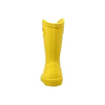 Hunter Kids Unisex Original Kids' First Classic Rain Boot (Toddler/Little Kid) Yellow UK 6 (US 7 Toddler) M