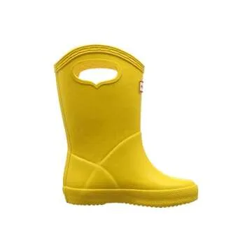 Hunter Kids Unisex Original Kids' First Classic Rain Boot (Toddler/Little Kid) Yellow UK 6 (US 7 Toddler) M