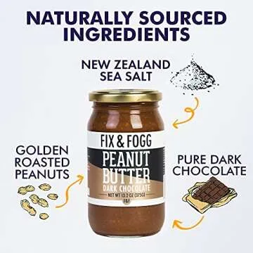 Fix and Fogg Dark Chocolate Peanut Butter - 13.2oz