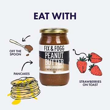 Fix and Fogg Dark Chocolate Peanut Butter - 13.2oz