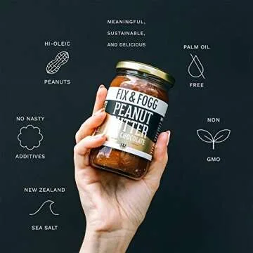 Fix and Fogg Dark Chocolate Peanut Butter - 13.2oz