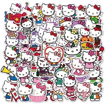 100 Adorable Hello Kitty Stickers for Creative Fun
