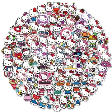 100 Adorable Hello Kitty Stickers for Creative Fun