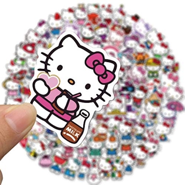 100 Adorable Hello Kitty Stickers for Creative Fun