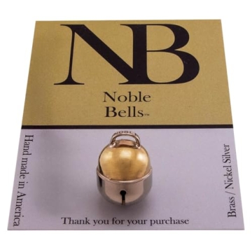 Noble Bells - Extra Loud Collar Bell for Cats & Dogs, Handmade in USA