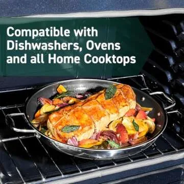 HexClad 14-Inch Frying Pan - Nonstick & Induction Ready