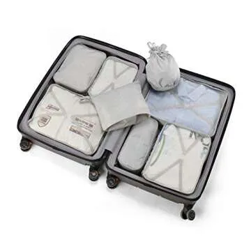 BETLLEMORY Packing Cubes Set for Ultimate Travel Organization