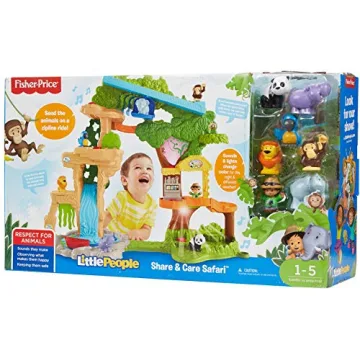 Fisher-Price Animal Safari Playset with Interactive Features