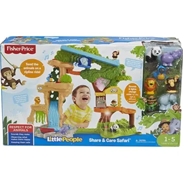 Fisher-Price Animal Safari Playset with Interactive Features