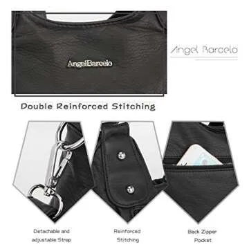 Stylish Angel Barcelo Hobo Handbag for Women