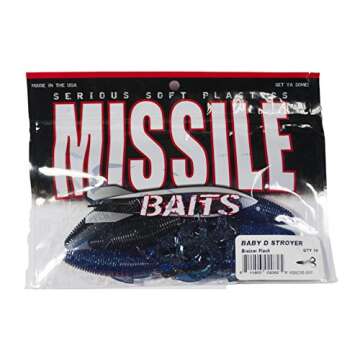 Missile Baits MBBDS5-BRF 5151-0130 Baby D - Premium Fishing Hooks