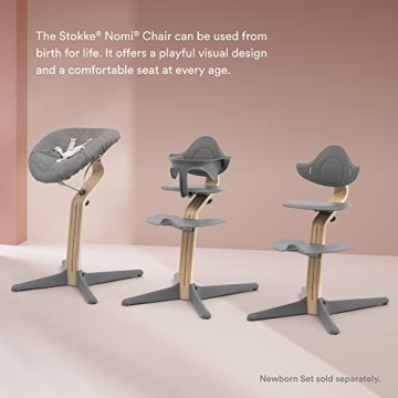 Stokke Nomi High Chair - Adjustable Baby Chair for Family Meals