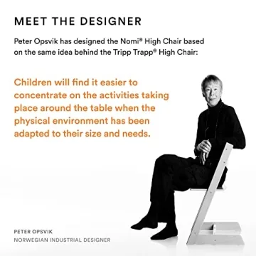 Stokke Nomi High Chair - Adjustable Baby Chair for Family Meals