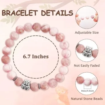 Sereney Lucky Owl Bracelet for Women, Beautiful Gift