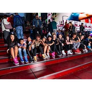 Pastry Women's Pop Tart Glitter Sneakers, Gold, 6.5