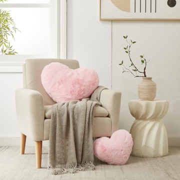 YRXRUS Heart Pillow – Cozy Decor for Home and Gifts