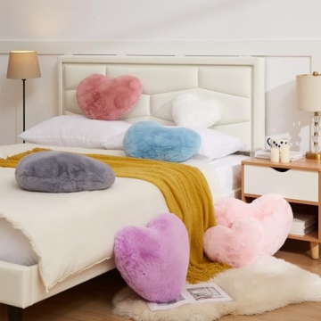 YRXRUS Heart Pillow – Cozy Decor for Home and Gifts