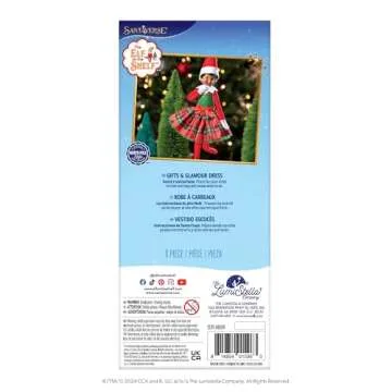 Stunning Scout Elf Christmas Dress - Festive Red and Green Plaid