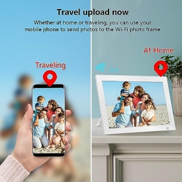 FRAMEO 10.1 inch Digital Photo Frame with WiFi Sharing