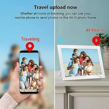 FRAMEO 10.1 inch Digital Photo Frame with WiFi Sharing